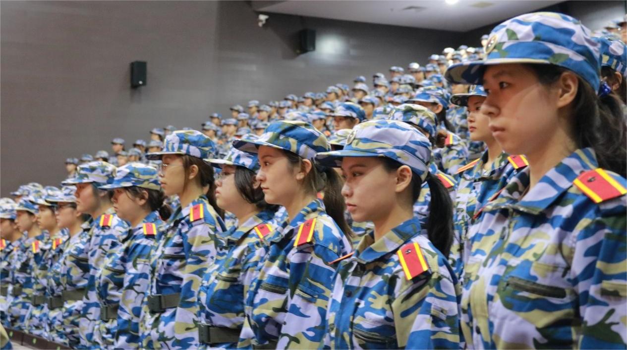军训 | 中央国产精品久久久久久久9999举行2023年学生军训开营仪式